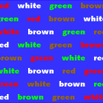 Stroop Color Test