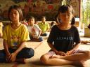 Meditation School Students