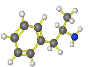 amphetamine-molecule